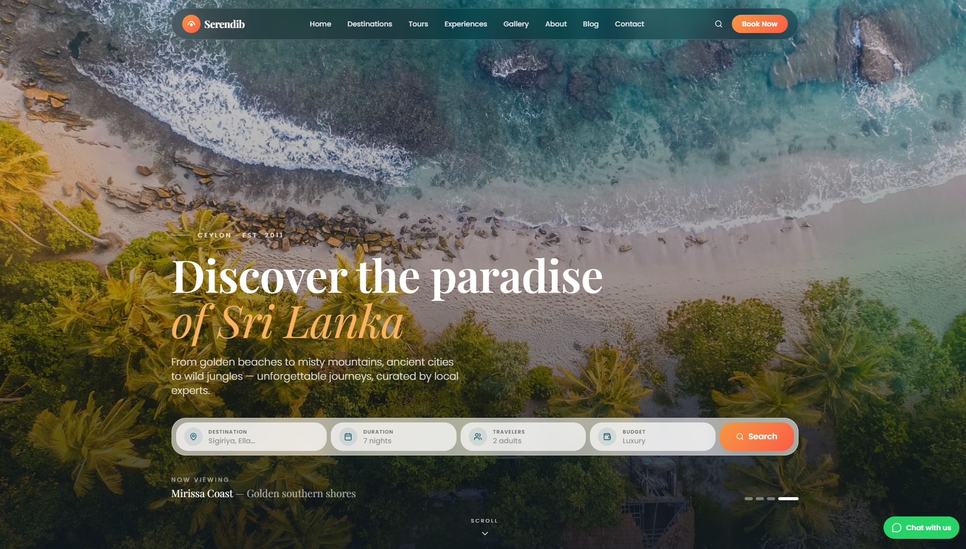 Travel & Tourism Web Platform